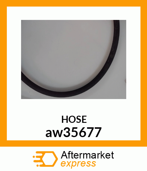 HYDRAULIC HOSE, HOSE, HYDRAULIC 9. aw35677