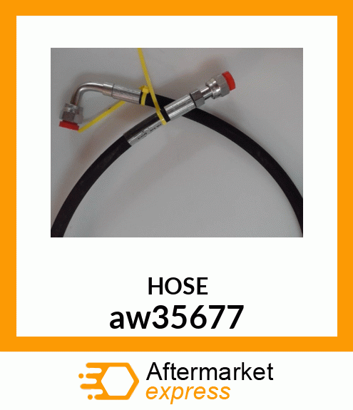 HYDRAULIC HOSE, HOSE, HYDRAULIC 9. aw35677