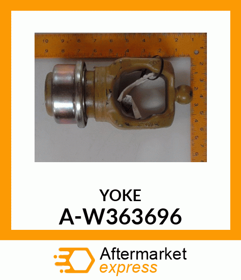 Universal Joint Yoke - TRACTOR YOKE, 2580 SERIES A-W363696