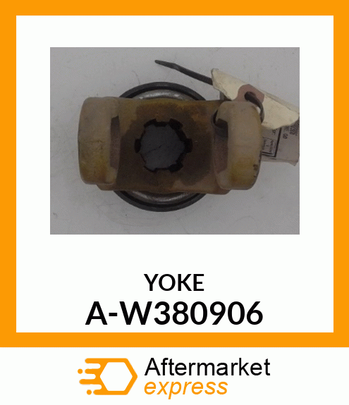 Universal Joint Yoke - YOKE 13/8 6 SPL AS LOCK A-W380906