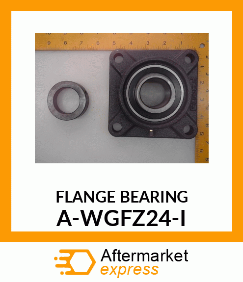 Bearing With Housing - 4 BOLT FLANGE BRG. W/ COL A-WGFZ24-I