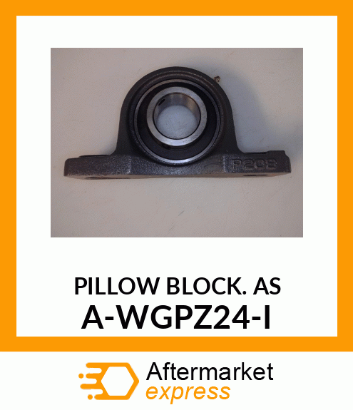 Bearing With Housing - PILLOW BLOCK ASSY. W/ COL A-WGPZ24-I