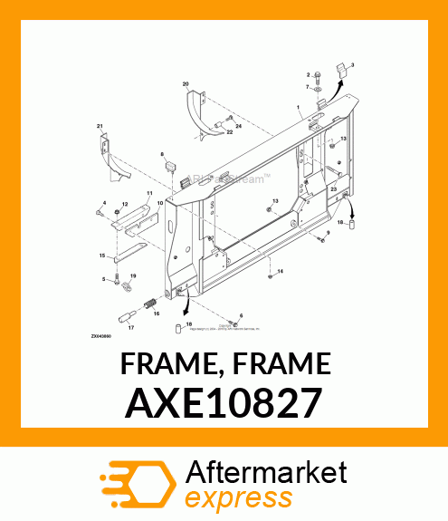 FRAME, FRAME AXE10827