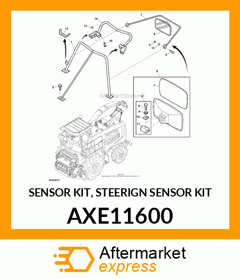 SENSOR KIT, STEERIGN SENSOR KIT AXE11600