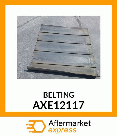 FLAT BELT, BELT ASSY, CENTER DRAPER AXE12117