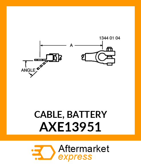 CABLE, BATTERY AXE13951
