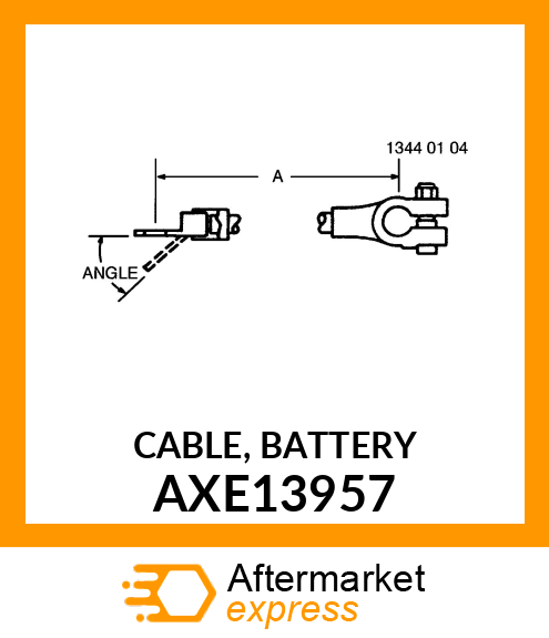 CABLE, BATTERY AXE13957