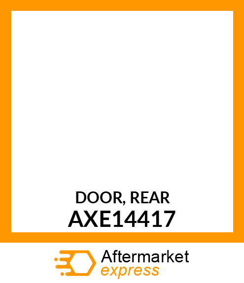 DOOR, REAR AXE14417
