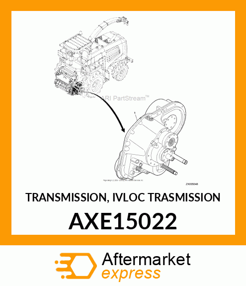 TRANSMISSION, IVLOC TRASMISSION AXE15022