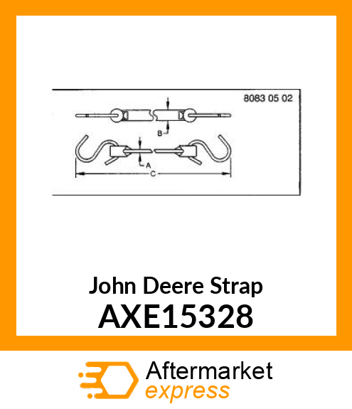 STRAP, CORNER 400 AXE15328