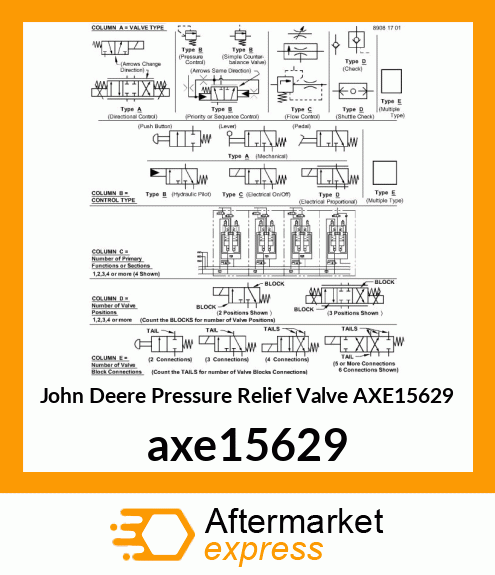 PRESSURE RELIEF VALVE, 83BAR axe15629