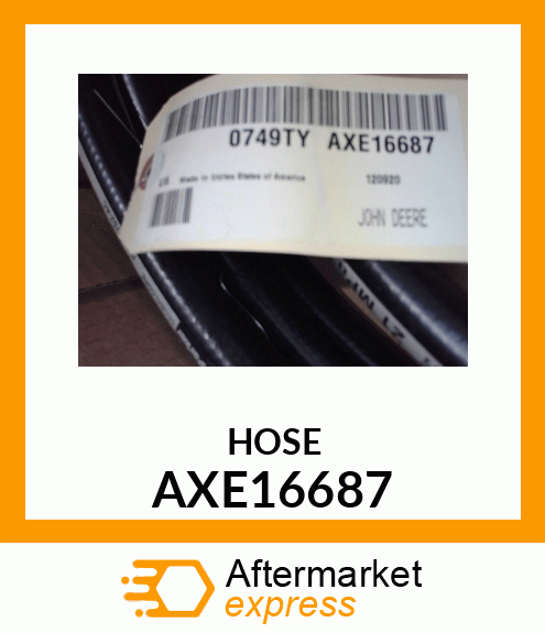 HYDRAULIC HOSE AXE16687