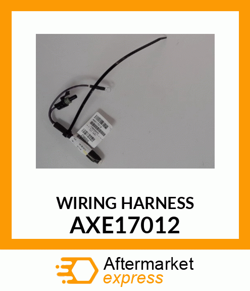 WIRING HARNESS, ALTERNATOR FIELD JU AXE17012