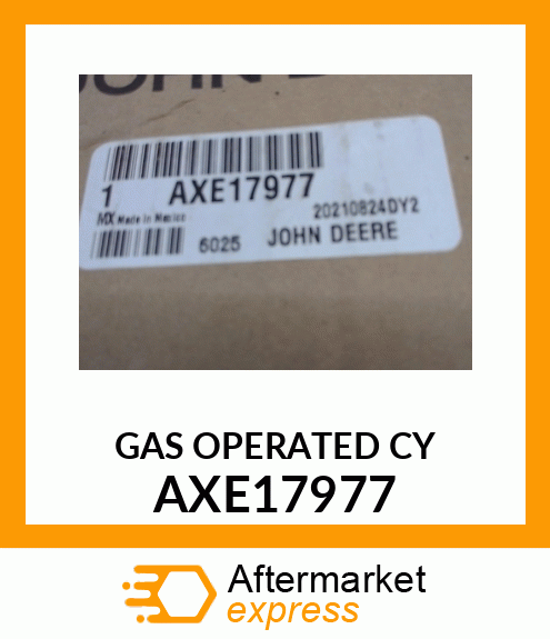 GAS OPERATED CYLINDER, LOADING AUGE AXE17977
