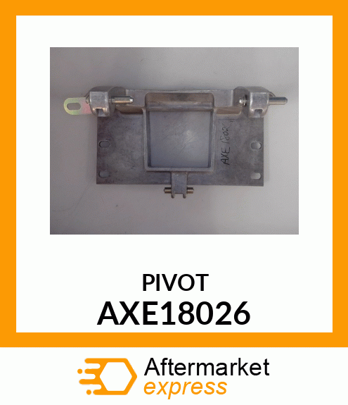 PIVOT, DECK COVER, ASSEMBLY AXE18026