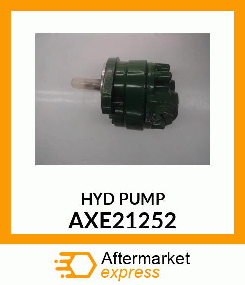 HYDRAULIC PUMP, REEL DR, 24.3CC, ME AXE21252