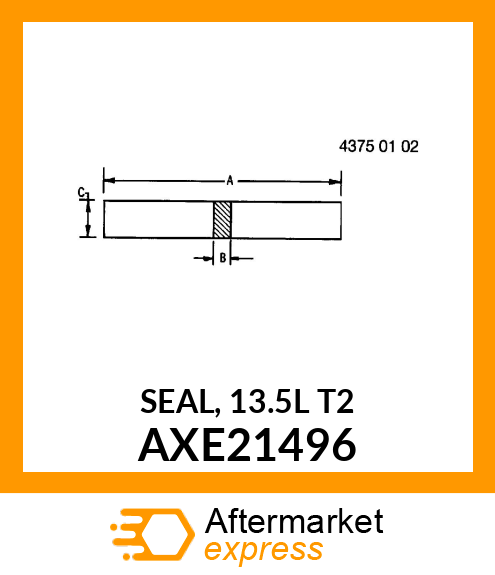SEAL, 13.5L T2 AXE21496