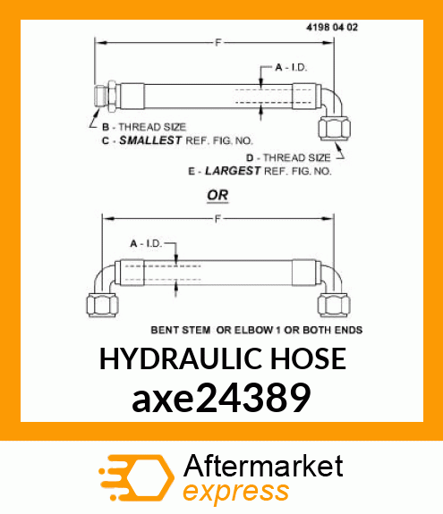 HYDRAULIC HOSE axe24389