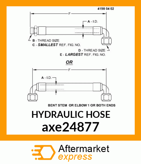 HYDRAULIC HOSE axe24877