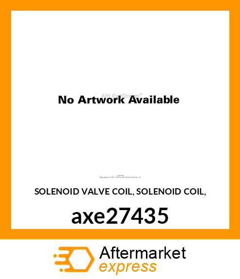 SOLENOID VALVE COIL, SOLENOID COIL, axe27435