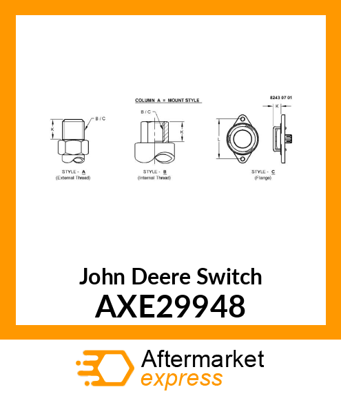 SWITCH, ASSY AXE29948