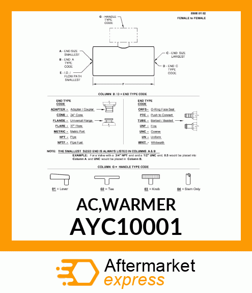 AC,WARMER AYC10001