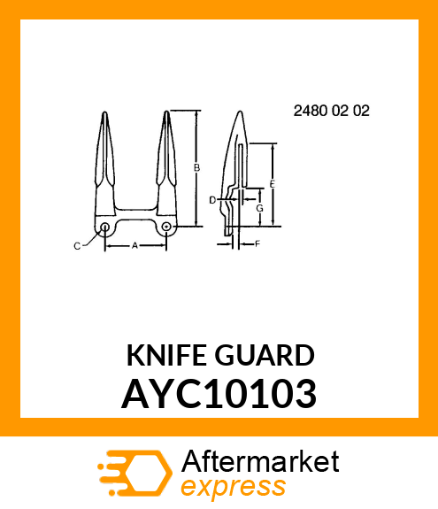 KNIFE GUARD AYC10103