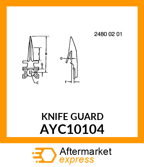 KNIFE GUARD AYC10104