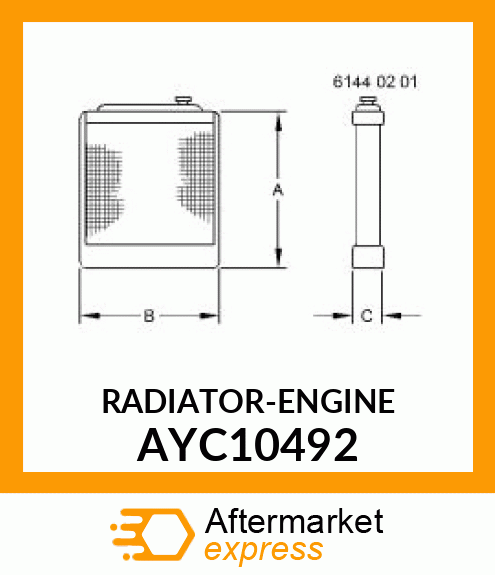 RADIATOR AYC10492