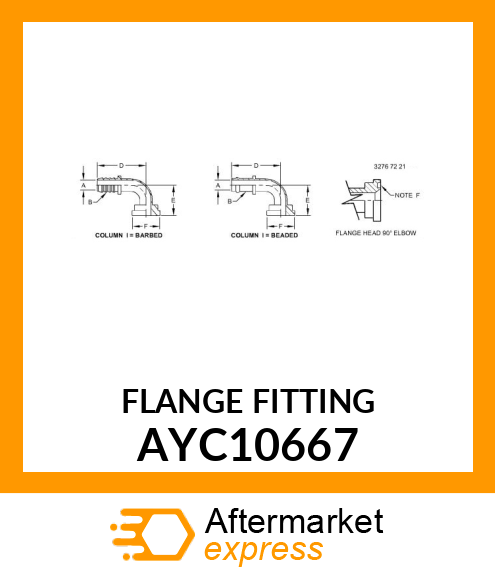 FLANGE FITTING AYC10667