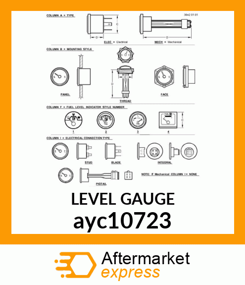 LEVEL GAUGE ayc10723