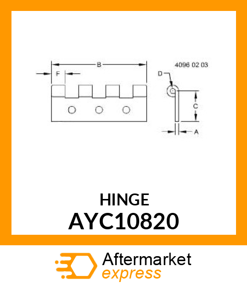 HINGE AYC10820