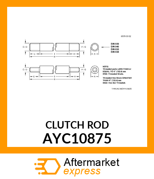 CLUTCH ROD AYC10875