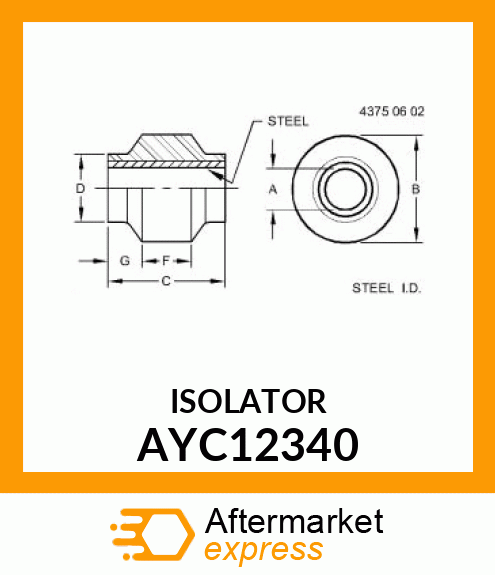 ISOLATOR AYC12340