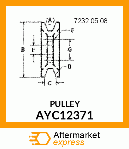 PULLEY AYC12371