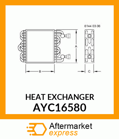 HEAT EXCHANGER AYC16580