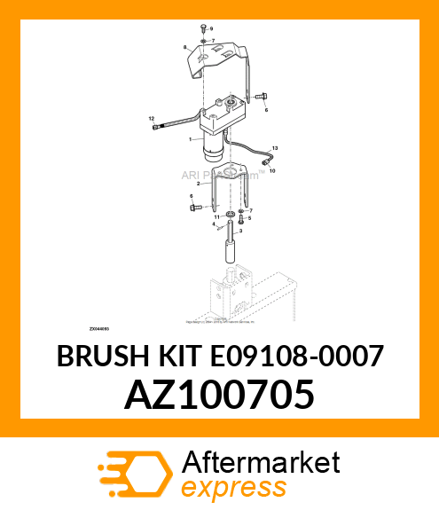 BRUSH AZ100705