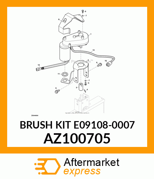 BRUSH AZ100705