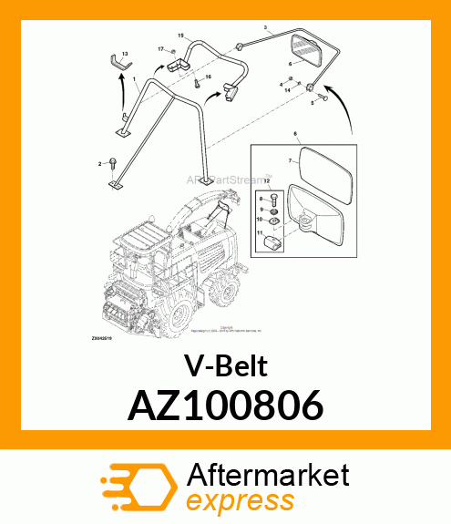 V-Belt AZ100806