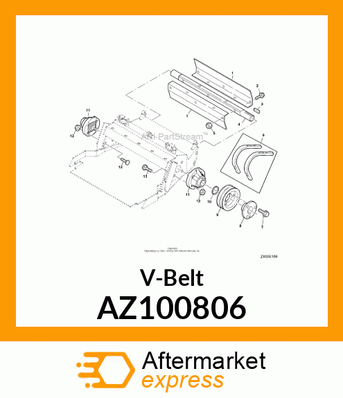 V-Belt AZ100806