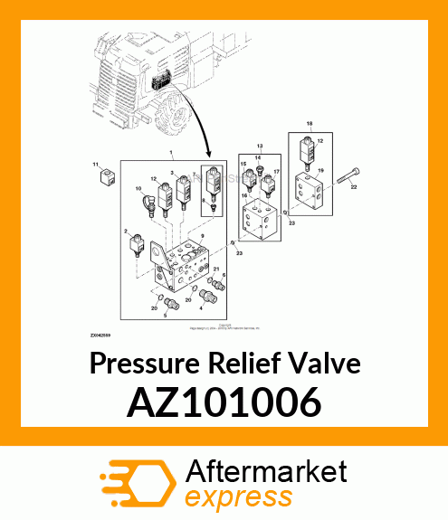 Pressure Relief Valve AZ101006