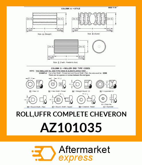 Roll AZ101035
