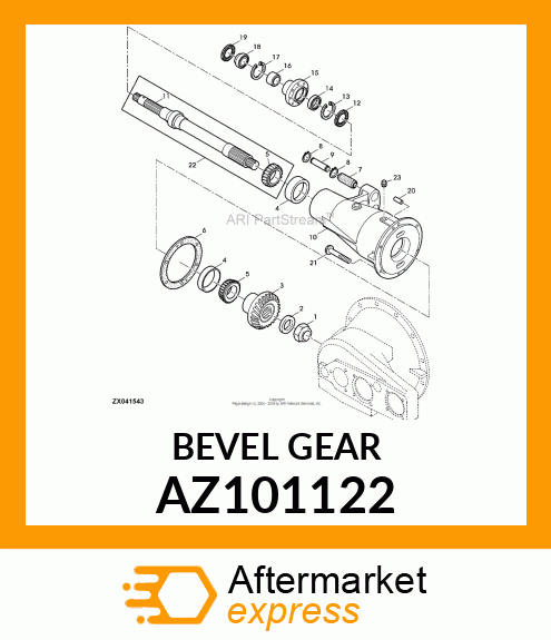 Bevel Gear AZ101122
