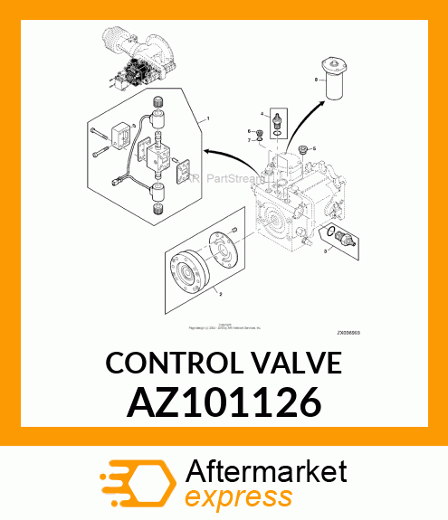 CONTROL VALVE AZ101126