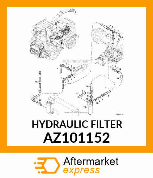 Filter Head AZ101152