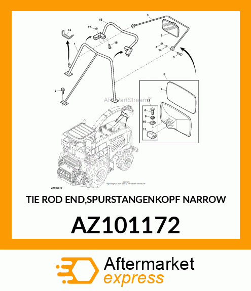 Tie Rod End AZ101172