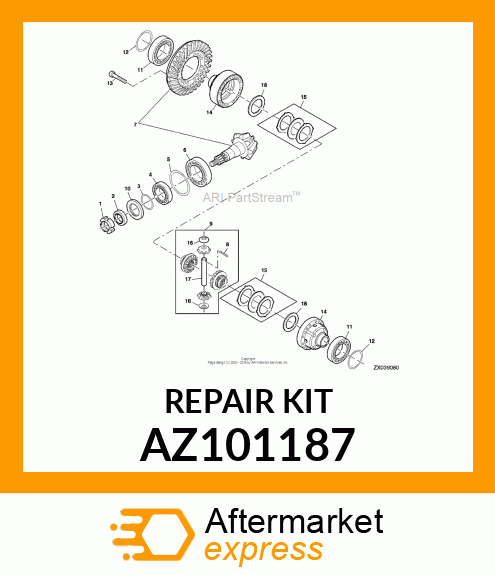 REPAIR KIT AZ101187