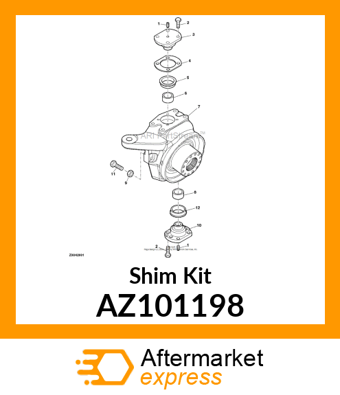 Shim Kit AZ101198