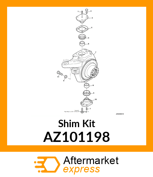 Shim Kit AZ101198