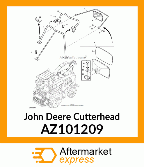 CUTTERHEAD, CUTTERHEAD,CUTTERHEAD W AZ101209